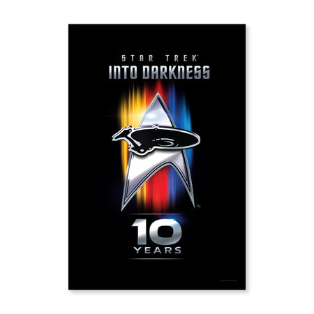 Star Trek XII: Into Darkness 10th Anniversary Premium Matte Paper Poster - Paramount Shop
