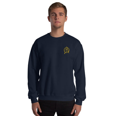Star Trek:The Original Series Delta Embroidered Sweatshirt - Paramount Shop