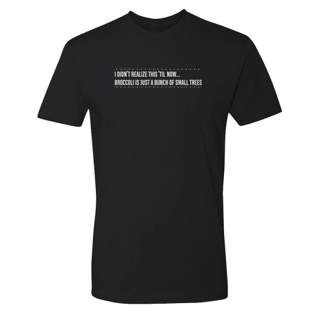 Survivor Broccoli Quote Adult Short Sleeve T - Shirt - Paramount Shop