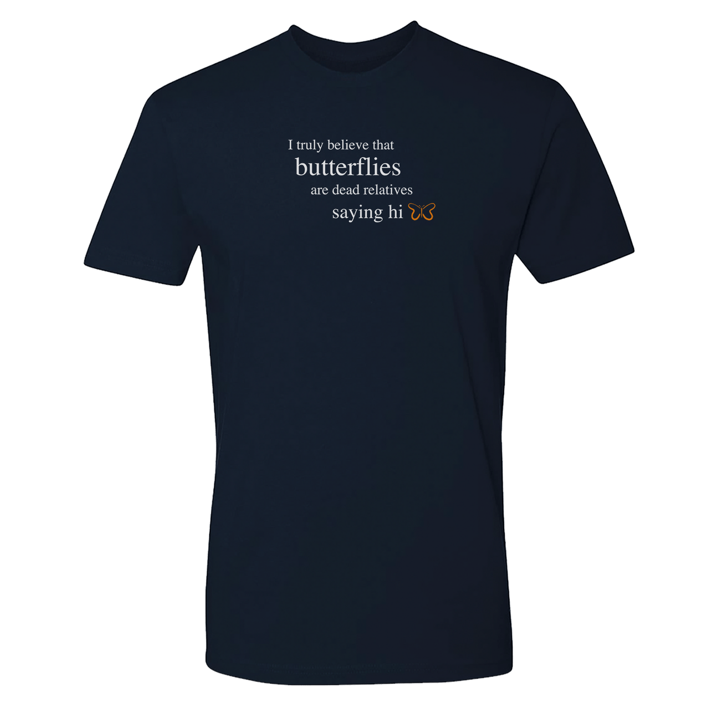 Survivor Butterflies Quote Adult Short Sleeve T - Shirt - Paramount Shop