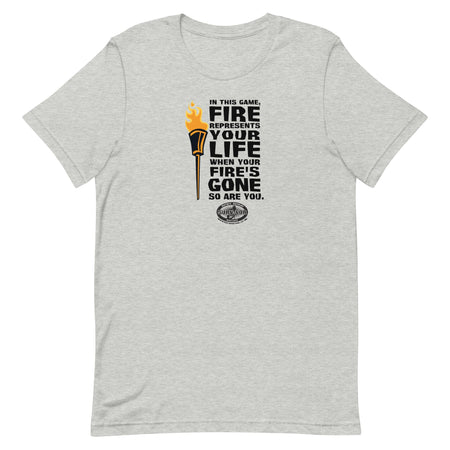 Survivor Fire Represents Life Unisex Premium T - Shirt - Paramount Shop