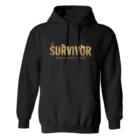 Survivor Flame Logo Hooded Sweatshirt - Paramount Shop