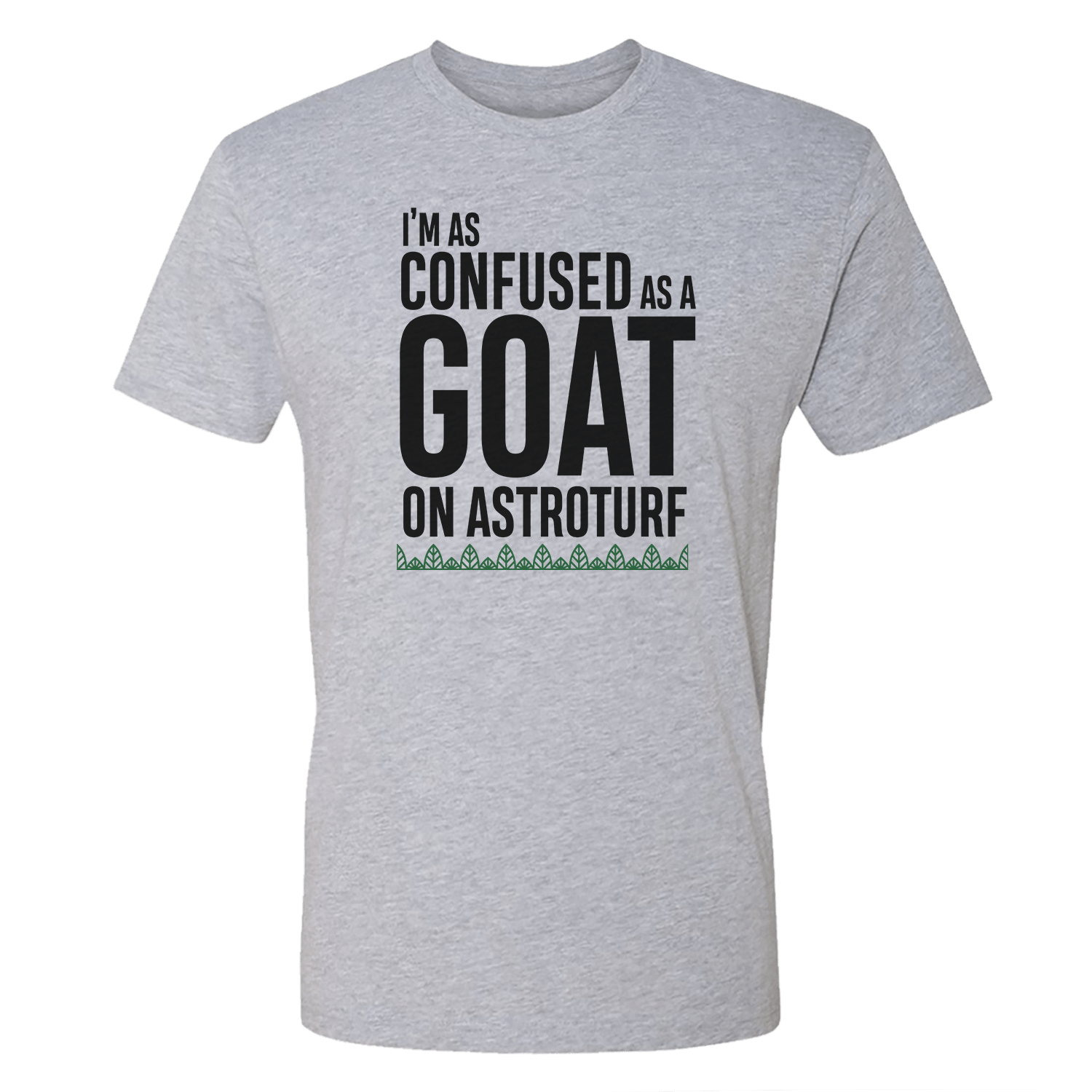 Survivor Goat On Astroturf Quote Adult Short Sleeve T - Shirt - Paramount Shop