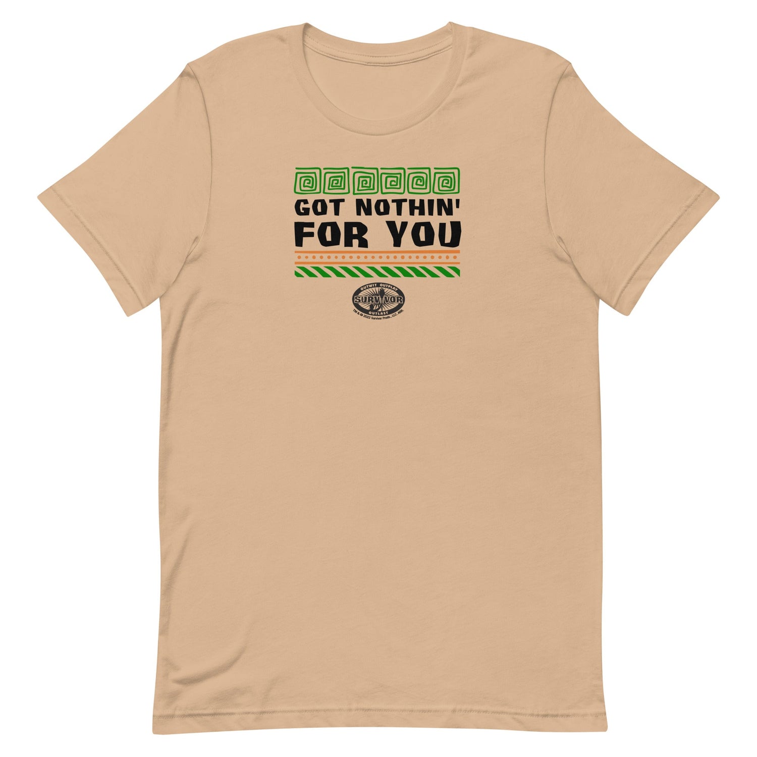 Survivor Got Nothin' For You Unisex Premium T - Shirt - Paramount Shop
