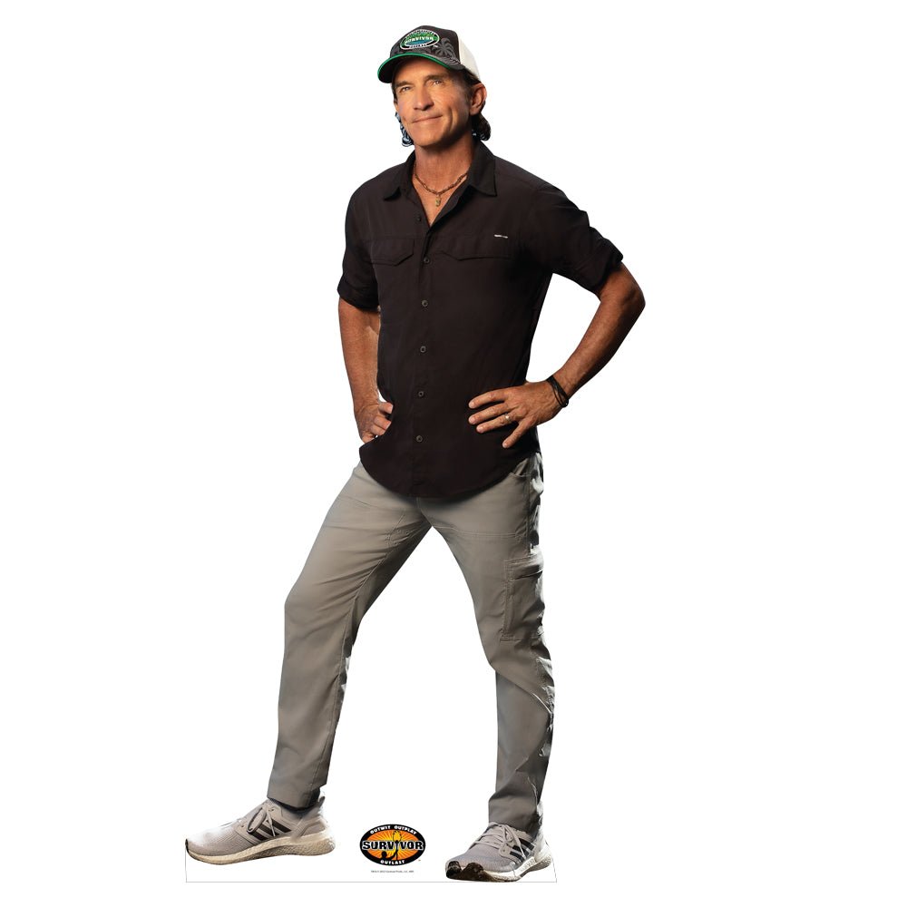 Survivor Jeff Probst Karton Ausschnitt Standee