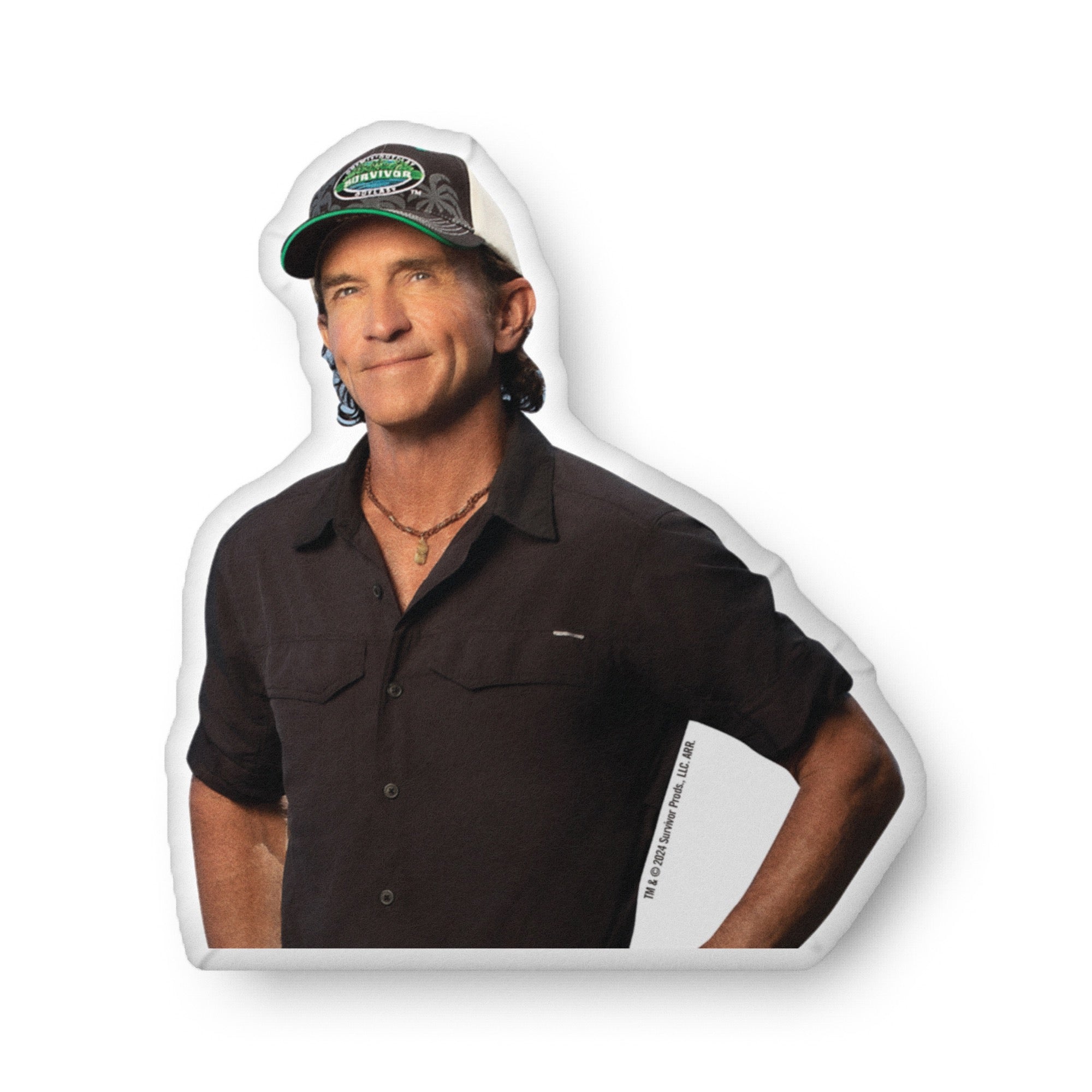 Survivor Jeff Probst Pillow