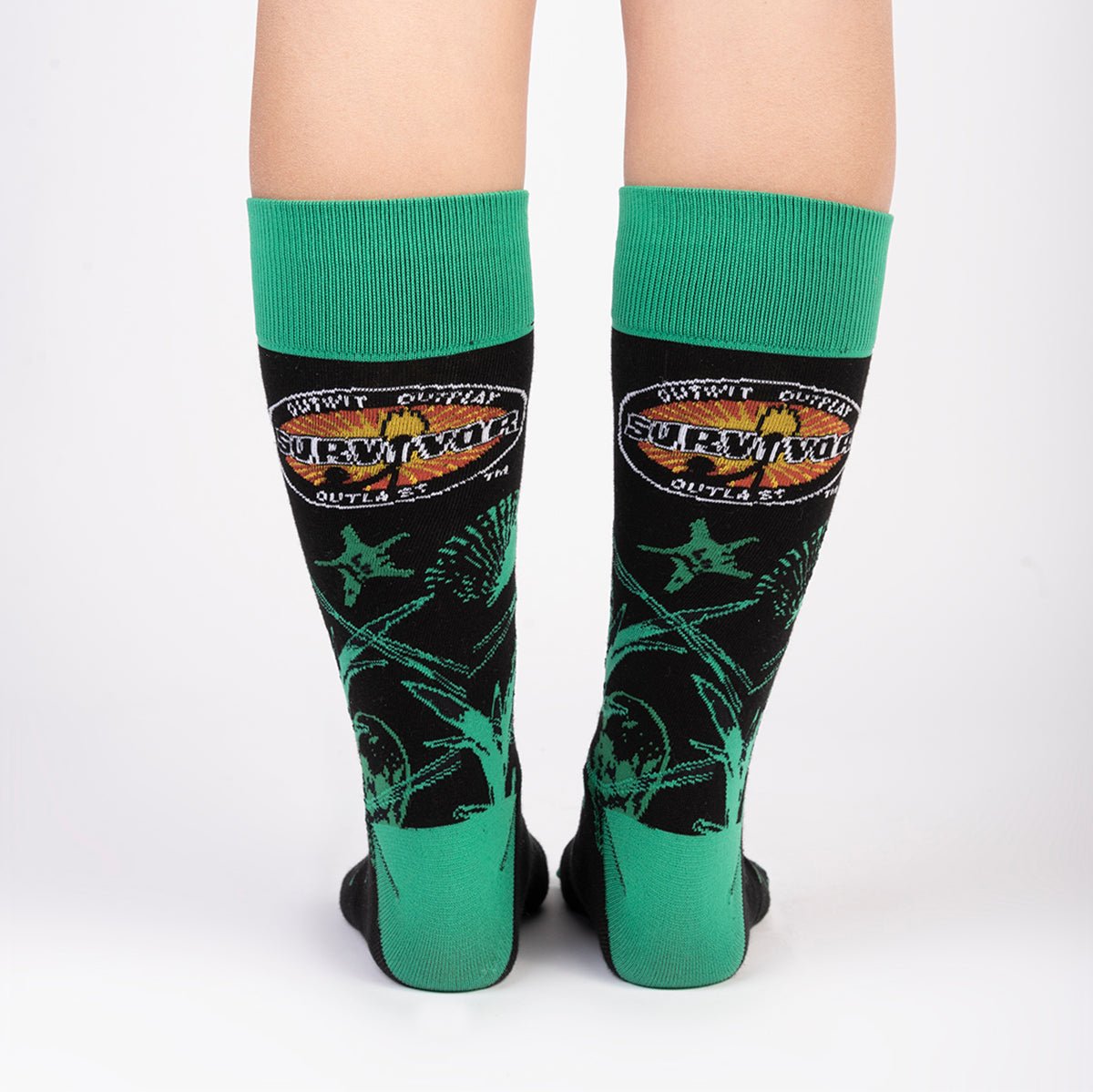 Survivor Jungle Print Socks - Paramount Shop