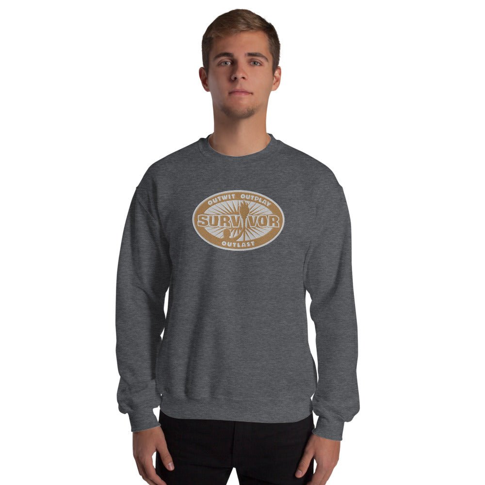 Survivor Logo Embroidered Crewneck Sweatshirt - Paramount Shop