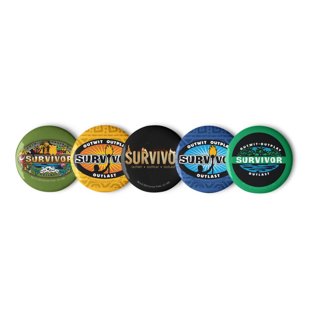 Survivor Logos Pin Set – Paramount Shop