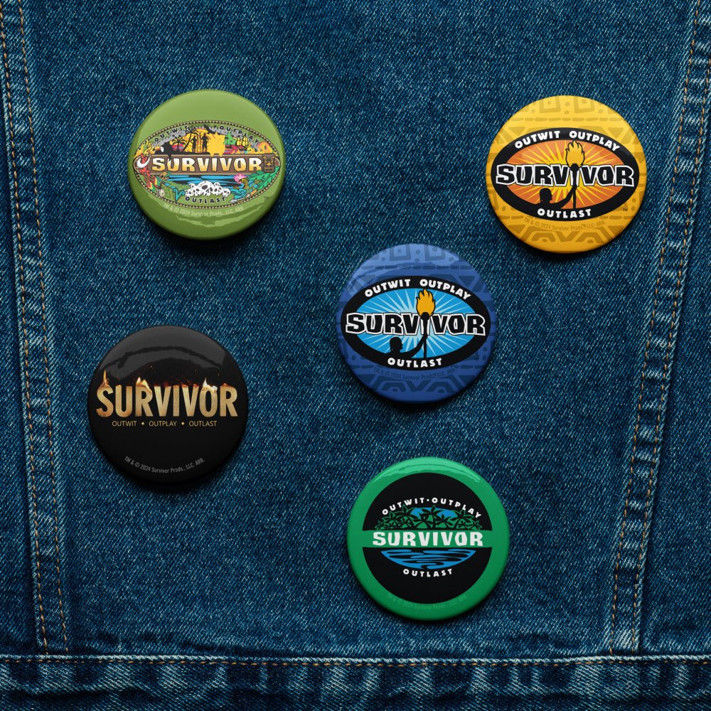 Survivor Logos Pin Set – Paramount Shop