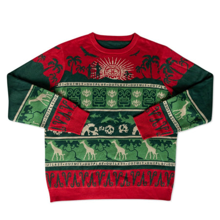 Survivor Mashup Logo Knitted Holiday Sweater - Paramount Shop
