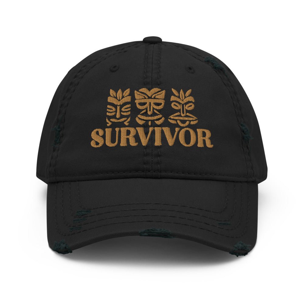 Survivor Masks Embroidered Distressed Hat - Paramount Shop