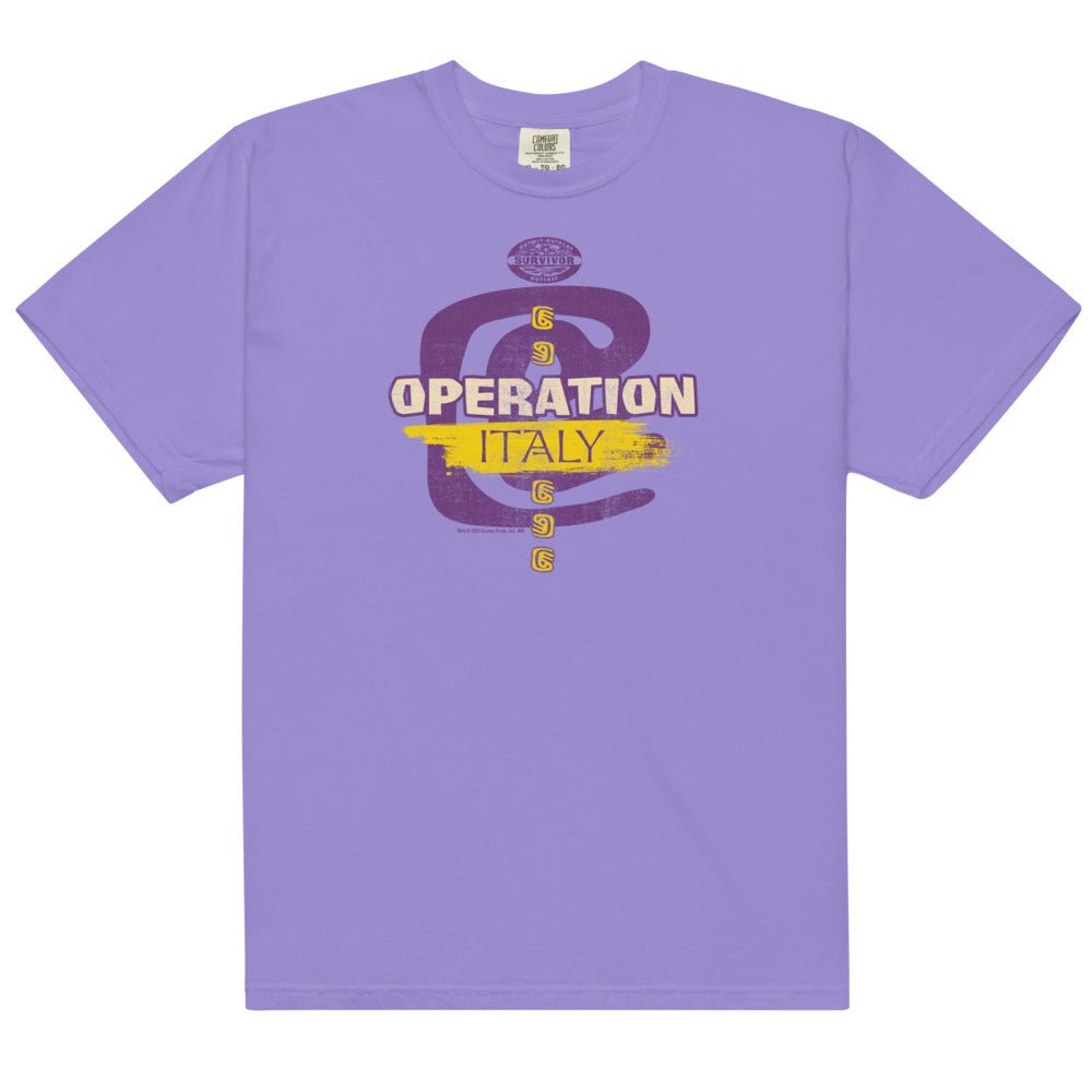 Survivor Operation Italy Unisex Comfort Colors T-Shirt - Paramount Shop