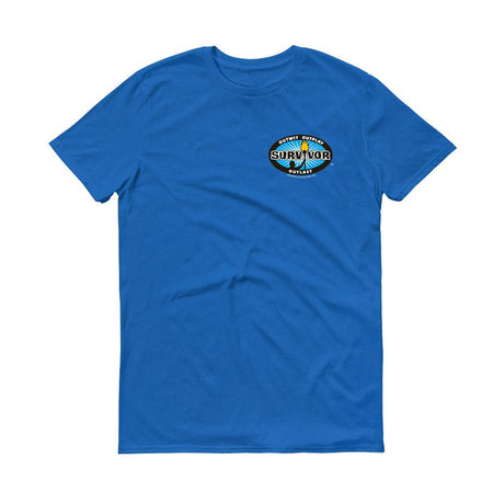 Survivor Outwit, Outplay, Outlast Chest Logo Adult Short Sleeve T - Shirt - Paramount Shop