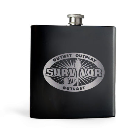 Survivor Outwit, Outplay, Outlast Flask - Paramount Shop