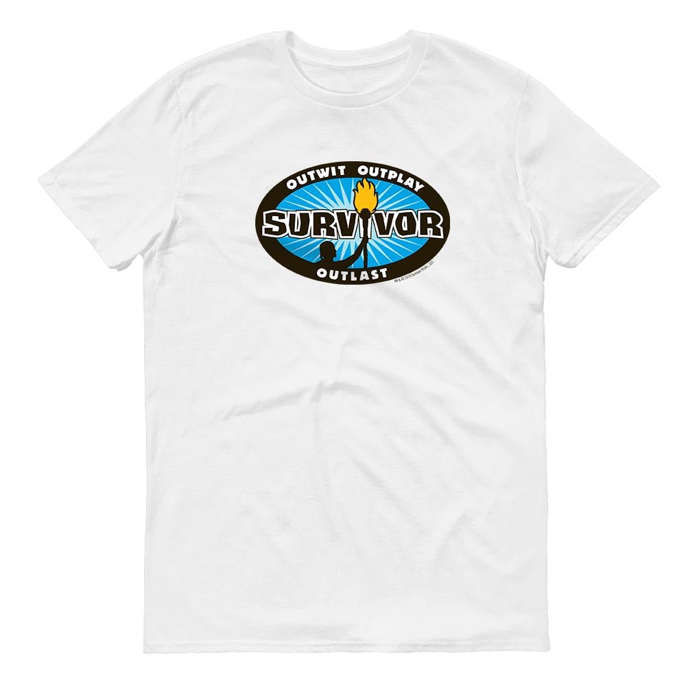 Survivor Outwit, Outplay, Outlast Logo Adult Short Sleeve T - Shirt - Paramount Shop
