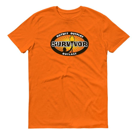 Survivor Outwit, Outplay, Outlast Logo Adult Short Sleeve T - Shirt - Paramount Shop