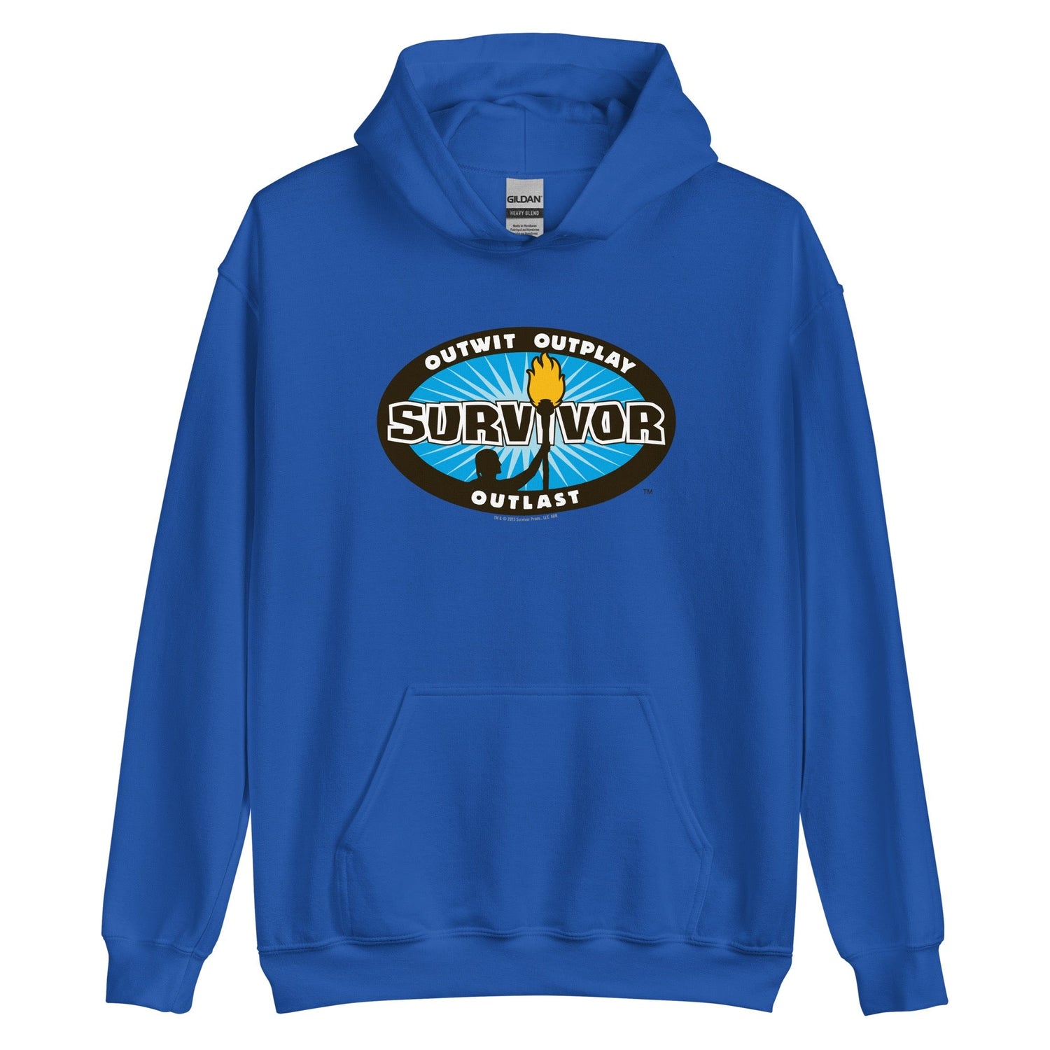 Survivor Outwit, Outplay, Outlast Logo Hooded Sweatshirt - Paramount Shop