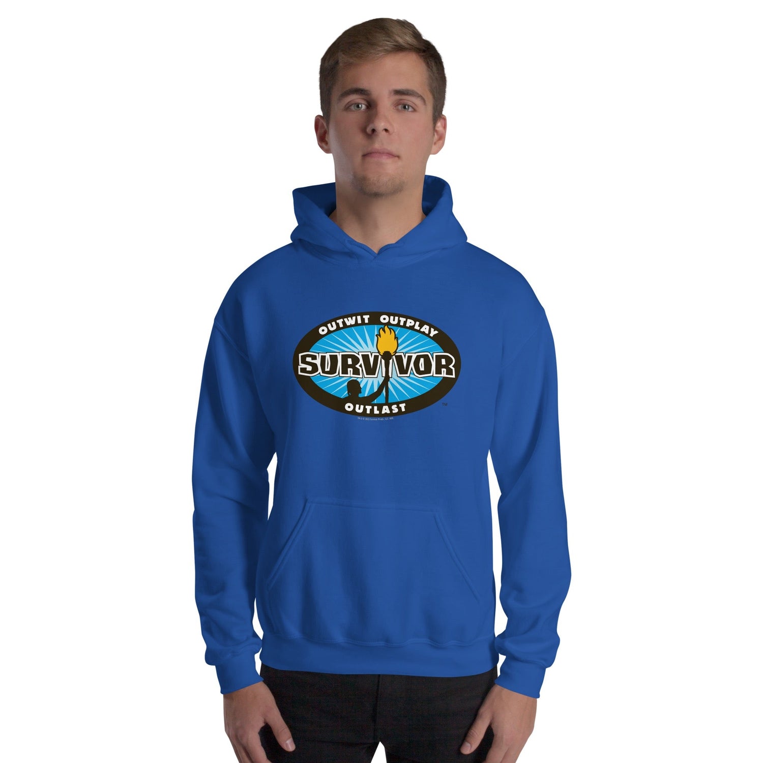 Survivor Outwit, Outplay, Outlast Logo Hooded Sweatshirt - Paramount Shop
