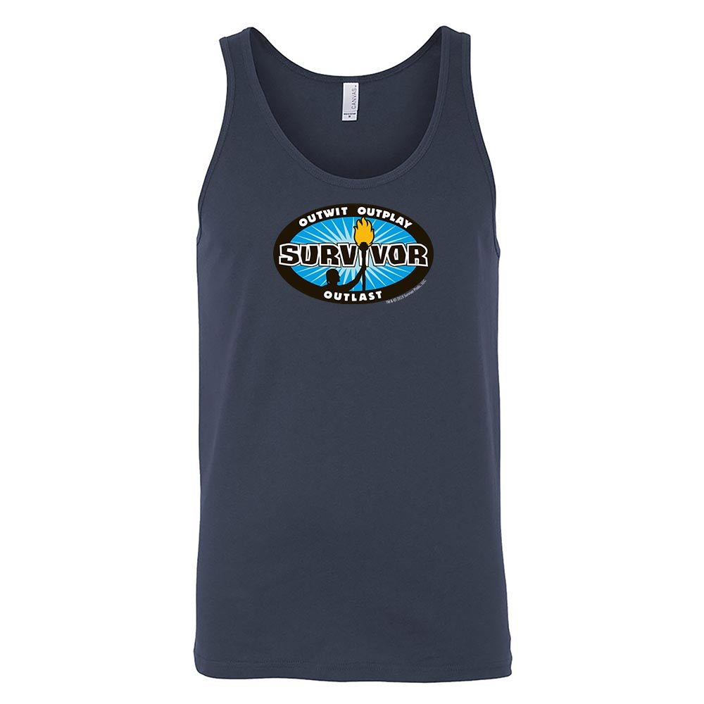 Survivor Outwit, Outplay, Outlast Logo Tank Top - Paramount Shop