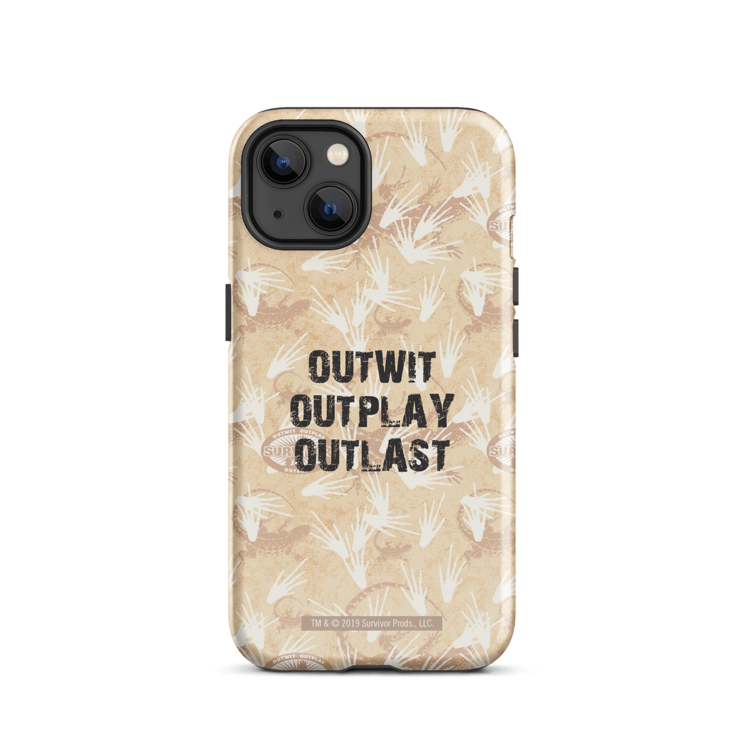 Survivor Outwit, Outplay, Outlast Tough Phone Case - iPhone - Paramount Shop