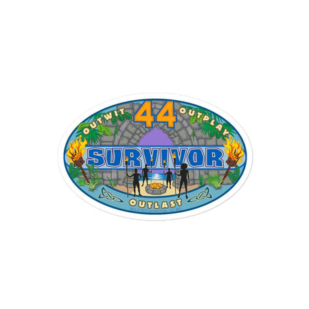 Survivor Season 44 4" Die Cut Sticker - Paramount Shop