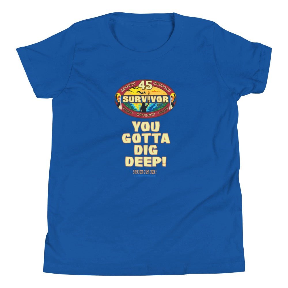 Survivor Season 45 Customizable Team Kids T - Shirt - Paramount Shop