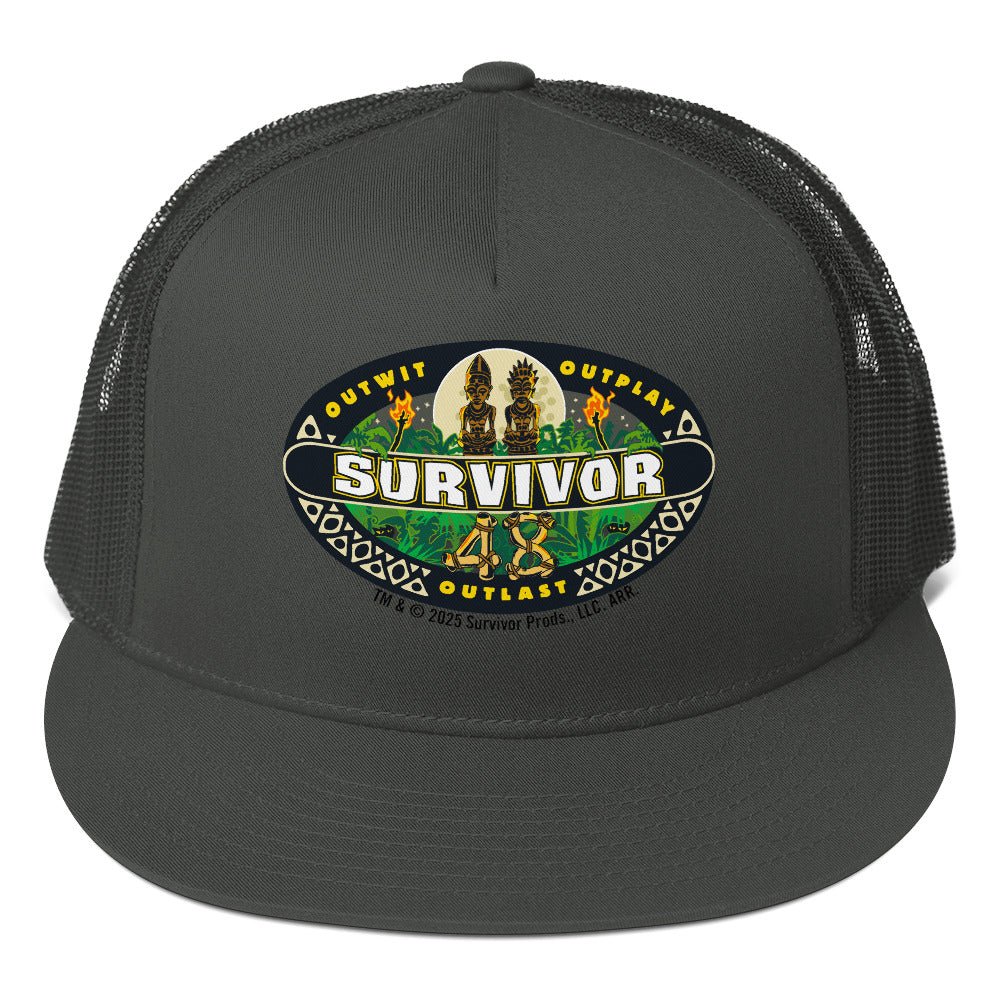 Survivor Saison 48 Logo Trucker-Hut