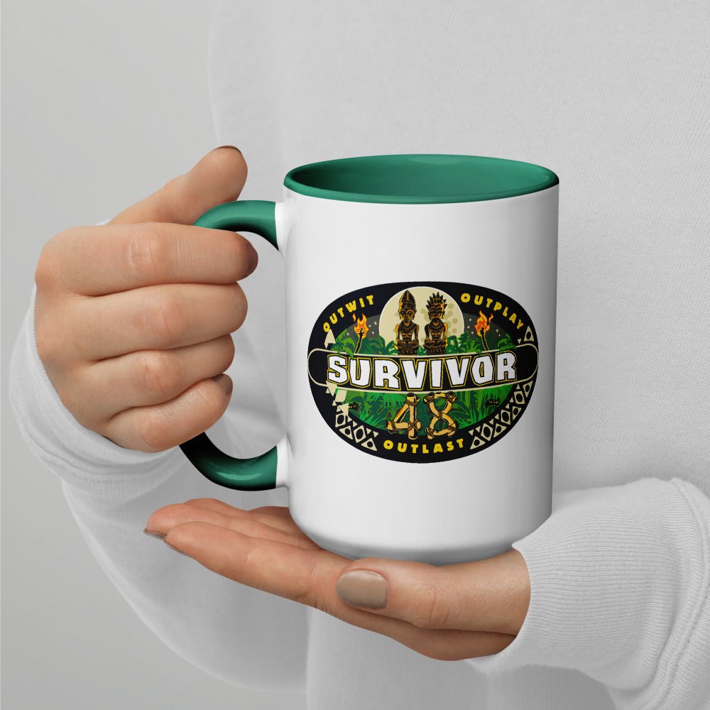 Survivor Season 48 Logo Two Tone Mug - Paramount Shop