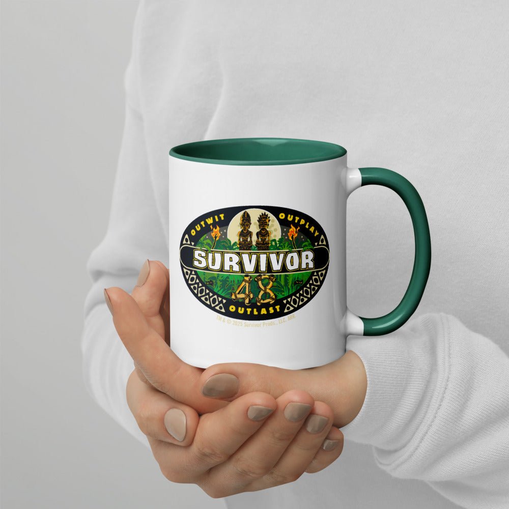 Survivor Season 48 Logo Two Tone Mug - Paramount Shop