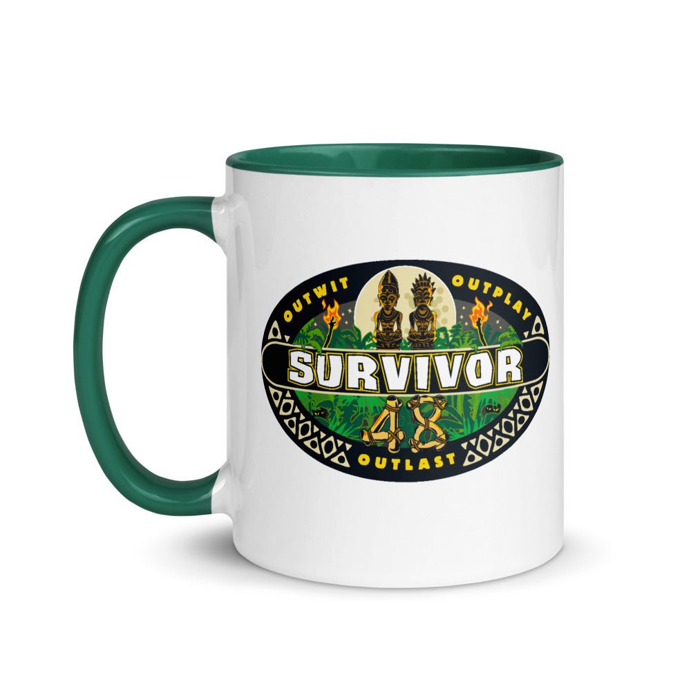 Survivor Saison 48 Logo Zwei Töne Tasse