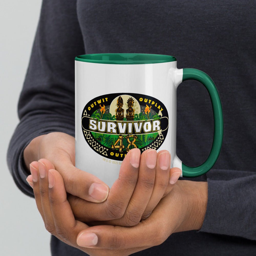 Survivor Season 48 Logo Two Tone Mug - Paramount Shop