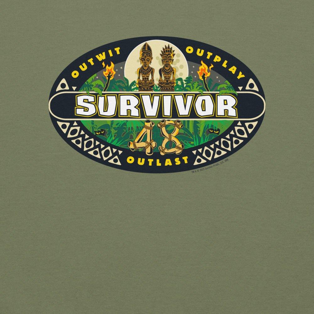 Survivor Season 48 Logo Unisex Crewneck Sweatshirt - Paramount Shop