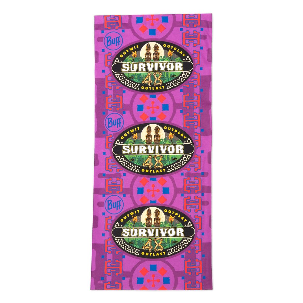 Survivor Season 48 Purple Lagi Tribe BUFF® Headwear