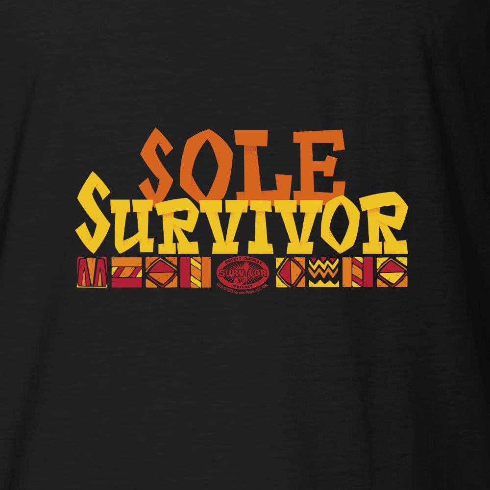 Survivor Sole Survivor Adult Short Sleeve T - Shirt - Paramount Shop