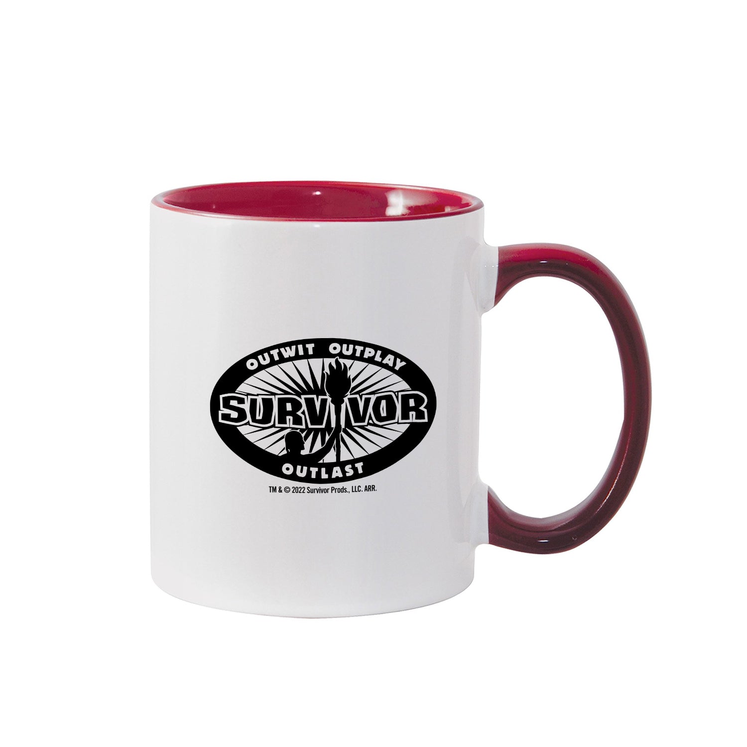Survivor The Tiki Has Spoken Red Two - Tone Mug - Paramount Shop