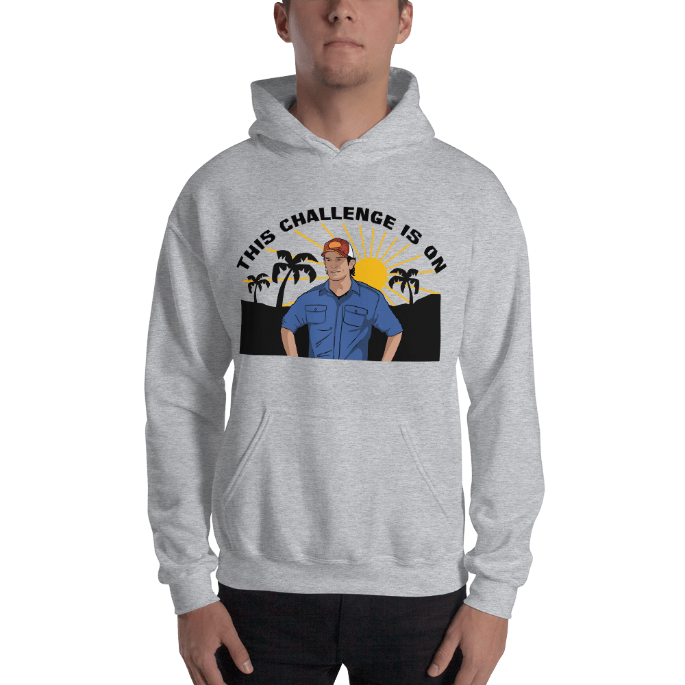 Survivor This Challenge Is On Hooded Sweatshirt - Paramount Shop