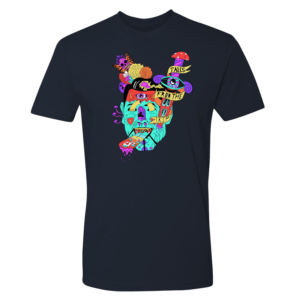 Tales from the Trip Face Design Adult Short Sleeve T - Shirt - Paramount Shop