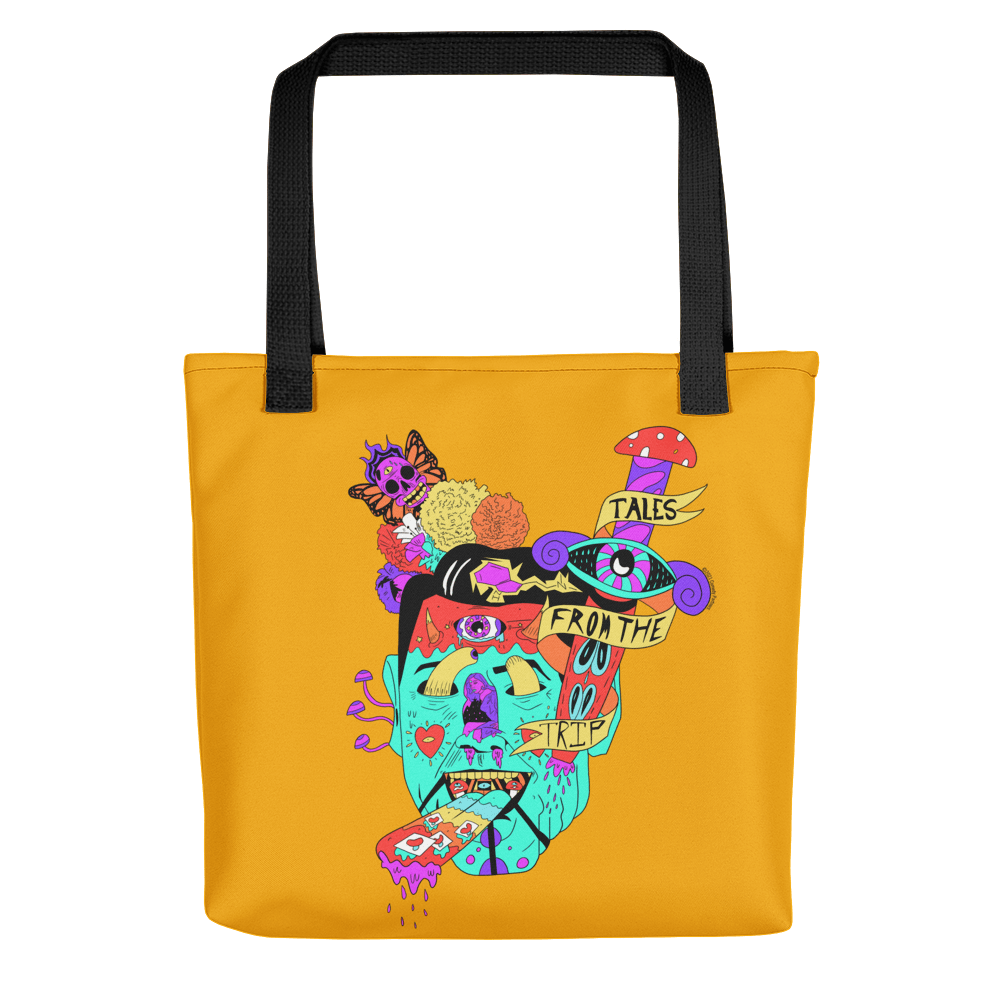 Tales from the Trip Face Design Premium Tote Bag - Paramount Shop