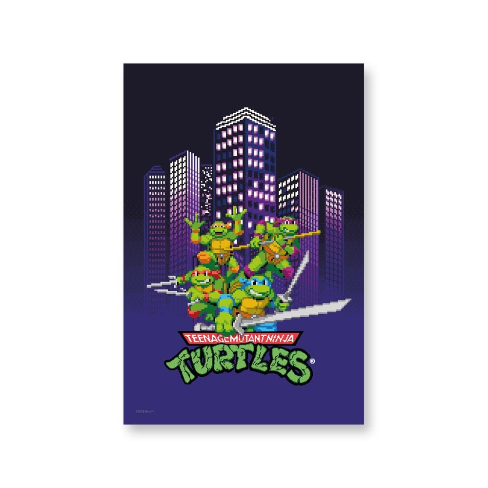 Teenage Mutant Ninja Turtles City Arcade Premium Matte Paper Poster - Paramount Shop