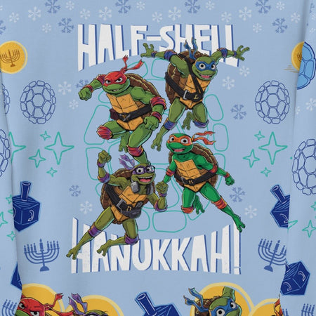 Teenage Mutant Ninja Turtles Hanukkah Adult Crewneck Sweatshirt - Paramount Shop