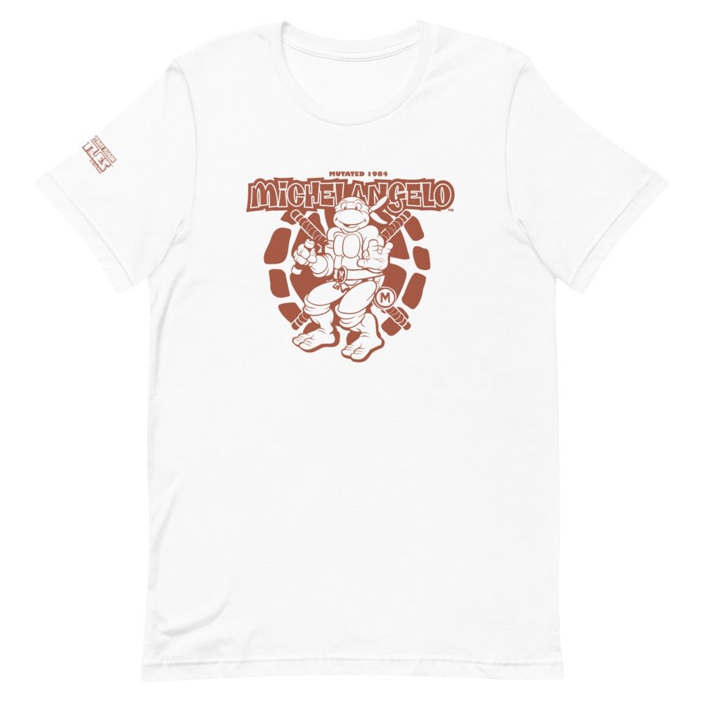 Teenage Mutant Ninja Turtles Michelangelo Adult Short Sleeve T - Shirt - Paramount Shop