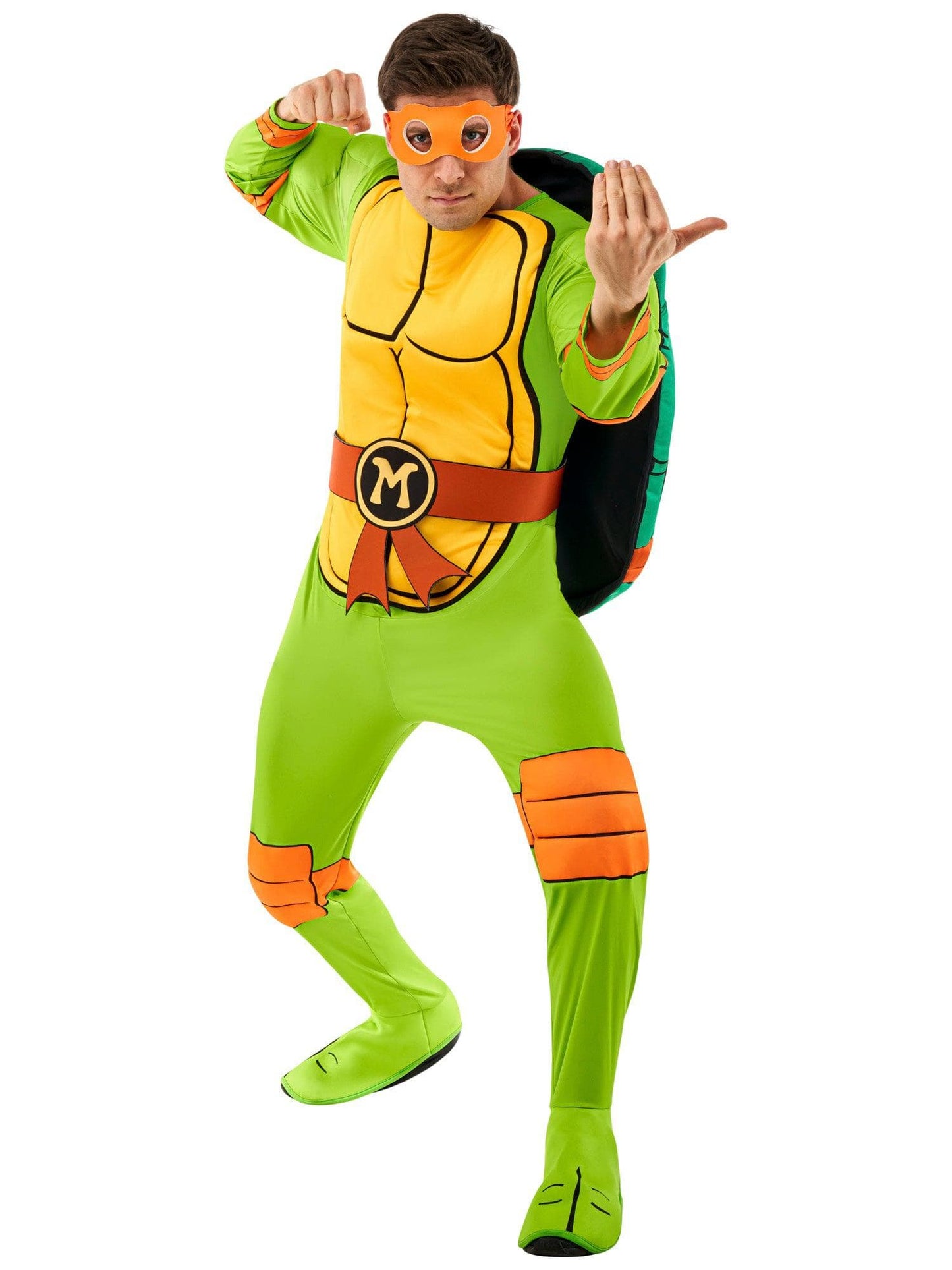 Teenage Mutant Ninja Turtles Michelangelo Men's Deluxe Costume - Paramount Shop