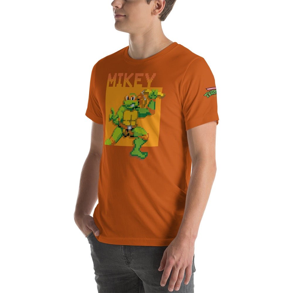 Teenage Mutant Ninja Turtles Mikey Arcade Ninja Adult Short Sleeve T - Shirt - Paramount Shop