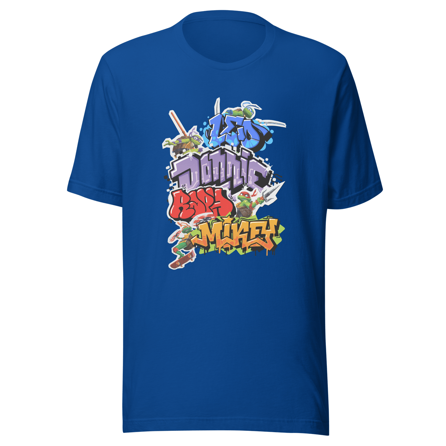 Teenage Mutant Ninja Turtles: Mutant Mayhem Graffiti Adult Short Sleeve T - Shirt - Paramount Shop