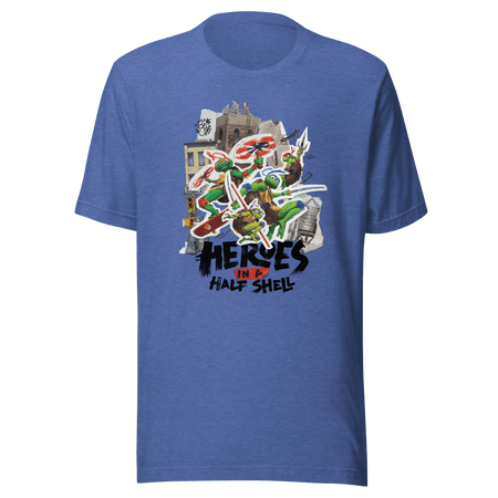 Teenage Mutant Ninja Turtles: Mutant Mayhem Heroes In A Half Shell Adult Short Sleeve T - Shirt - Paramount Shop
