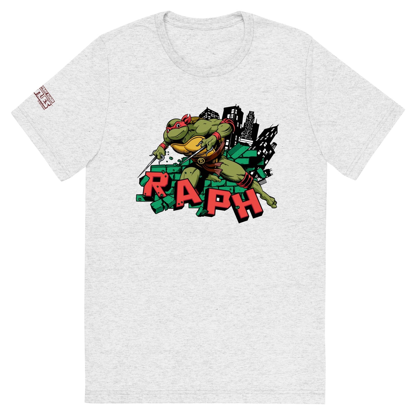 Teenage Mutant Ninja Turtles Raph Unisex Tri - Blend T - Shirt - Paramount Shop