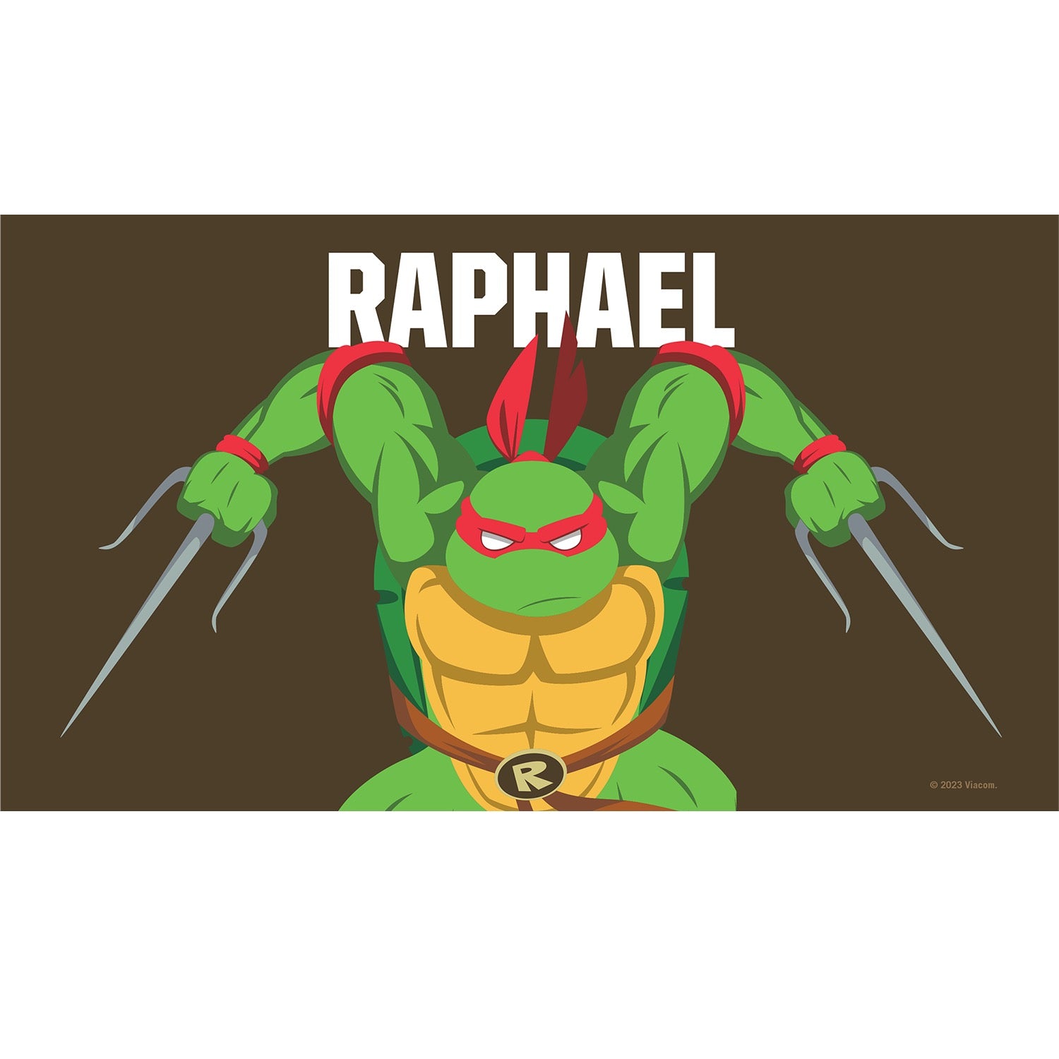 Teenage Mutant Ninja Turtles Raphael 17 oz Pint Glass - Paramount Shop