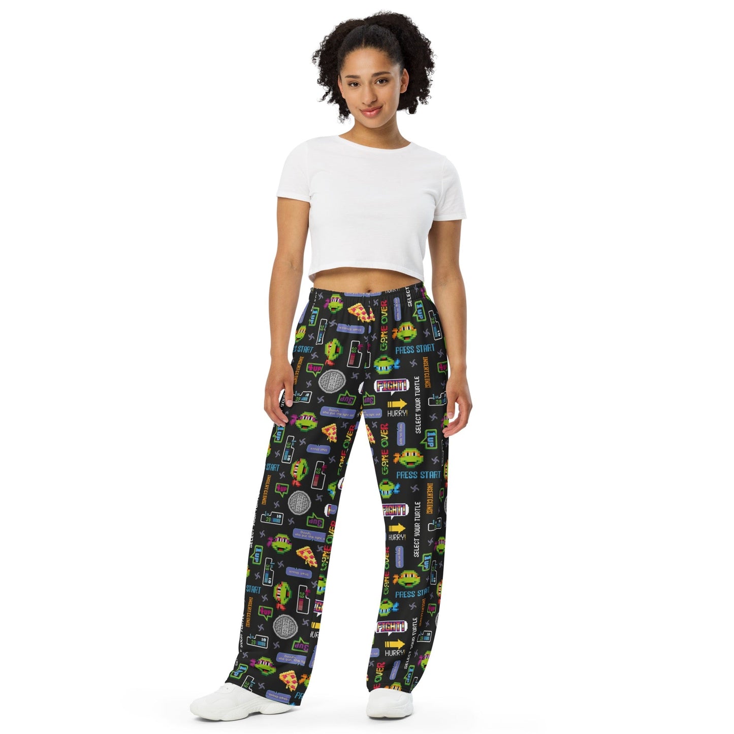 Teenage Mutant Ninja Turtles Retro Arcade Pajama Pants - Paramount Shop