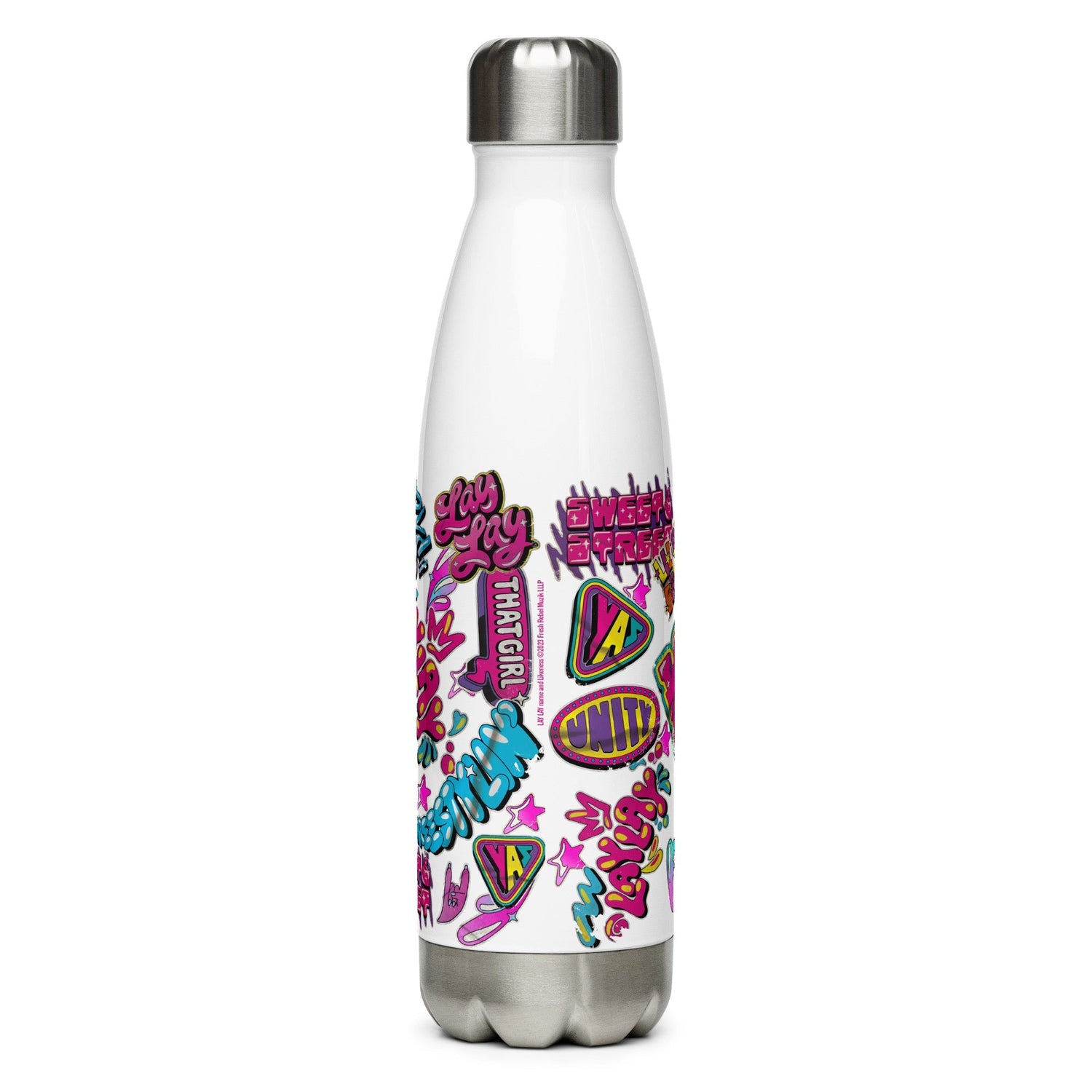 That Girl Lay Lay Collage Stainless Steel Water Bottle - Paramount Shop